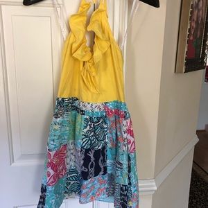 Lily Pulitzer halter sun dress